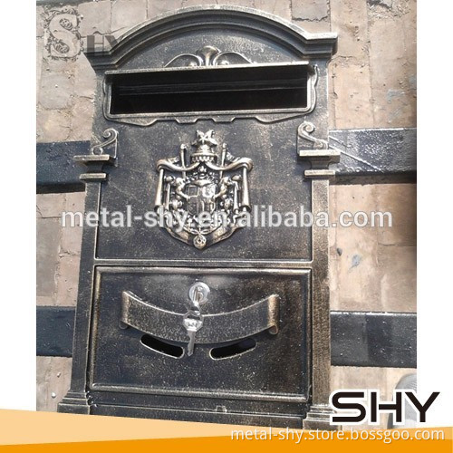 Unique Custom Made Forged Mailbox